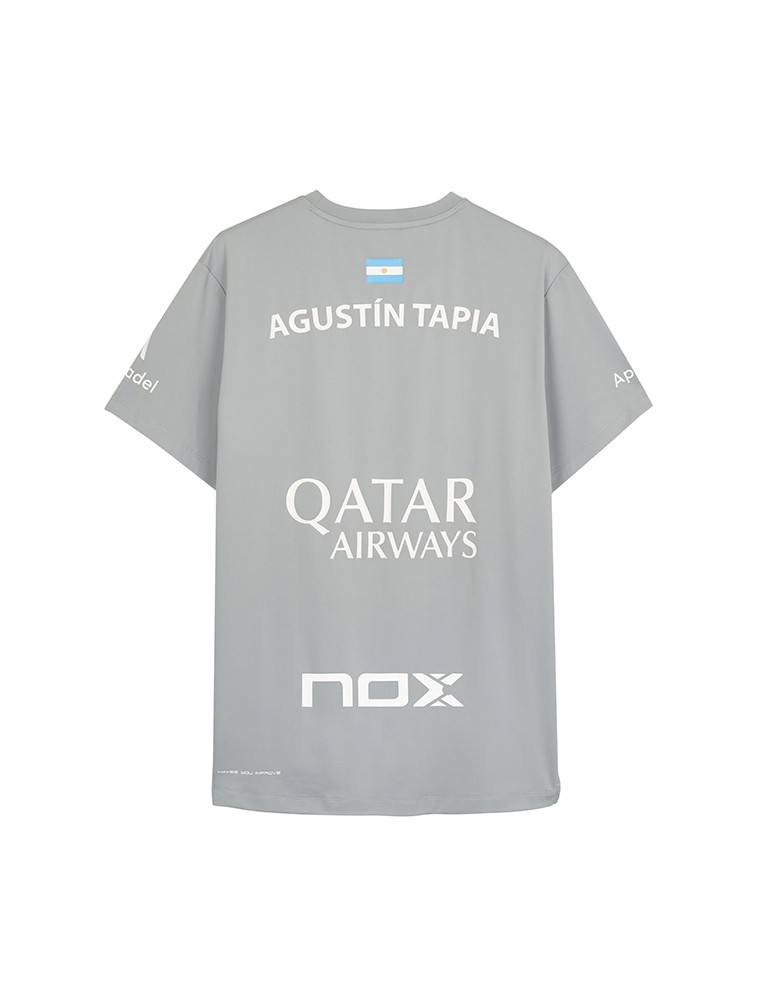CAMISETA NOX AGUSTIN TAPIA GRIS 2024 - Imagen 3