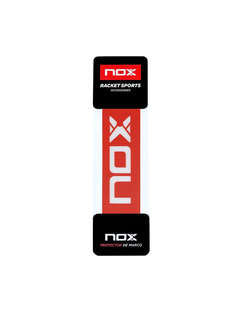 PROTECTOR NOX ROJO LOGO BLANCO
