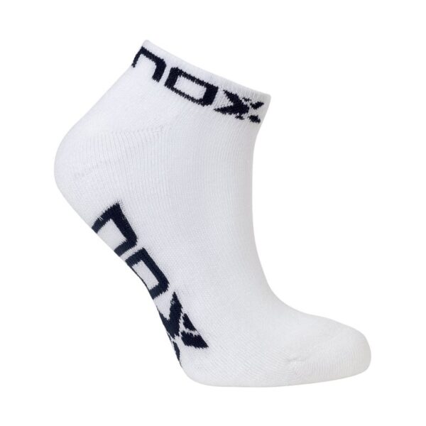 CALCETINES NOX TÉCNICOS TOBILLEROS "PINKIES" BLANCO / AZUL