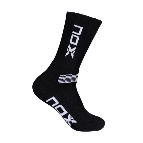 CALCETINES NOX TÉCNICOS MEDIA CAÑA NEGRO / BLANCO