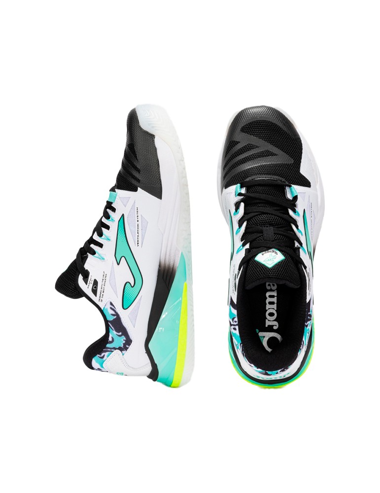 ZAPATILLAS DE PADEL JOMA SPIN BLANCO / TURQUESA 2025 - Imagen 4