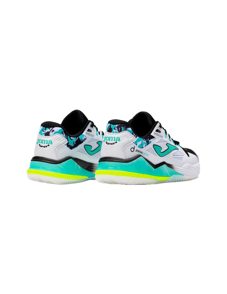 ZAPATILLAS DE PADEL JOMA SPIN BLANCO / TURQUESA 2025 - Imagen 5