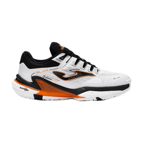 ZAPATILLAS DE PADEL JOMA SLAM HOMBRE BLANCO / NEGRO 2025