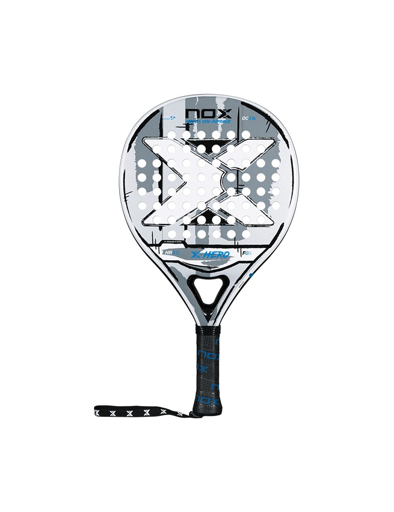 PALA DE PADEL NOX X-HERO WHITE 2026