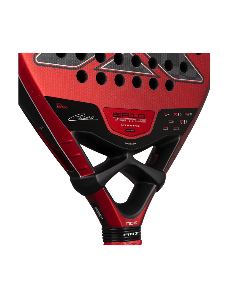 PALA DE PADEL NOX EA10 VENTUS HYBRID 12K XTREM BY EDU ALONSO 2026 - Imagen 6