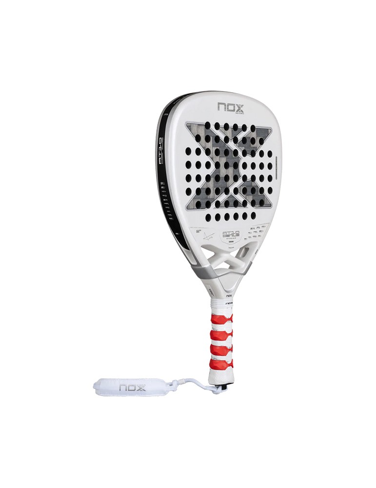 PALA DE PADEL NOX AT10 LUXURY GENIUS ATTACK 12K ALUM XTREM BY AGUSTIN TAPIA 2026 - Imagen 3
