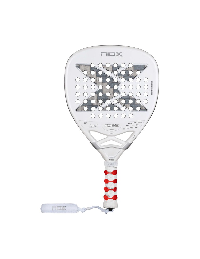 PALA DE PADEL NOX AT10 LUXURY GENIUS ATTACK 12K ALUM XTREM BY AGUSTIN TAPIA 2026