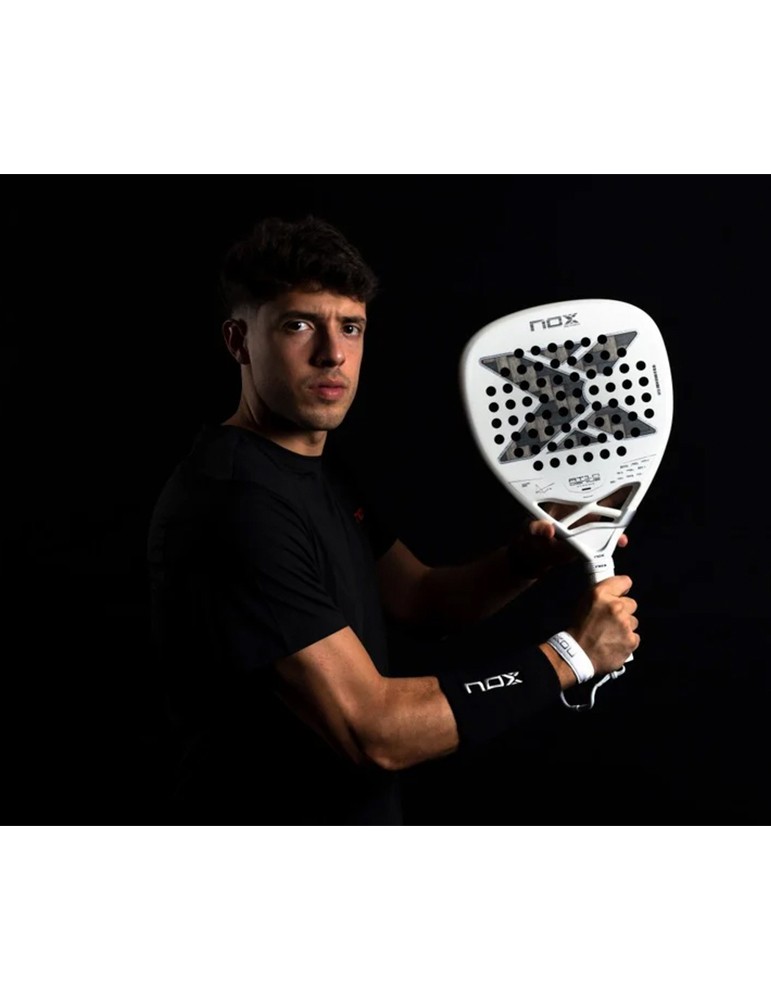 PALA DE PADEL NOX AT10 LUXURY GENIUS ATTACK 12K ALUM XTREM BY AGUSTIN TAPIA 2026 - Imagen 7