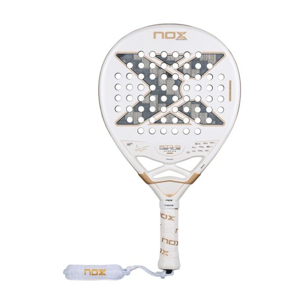 PALA DE PADEL NOX AT10 LUXURY GENIUS 12K ALUM XTREM BY AGUSTIN TAPIA 2026