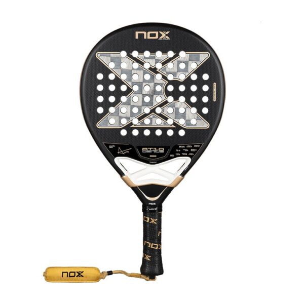 PALA DE PADEL NOX AT10 LUXURY GENIUS 18K ALUM BY AGUSTIN TAPIA 2026